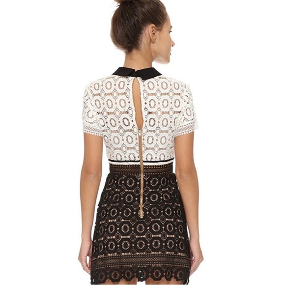 NWT Self-Portrait Felicia Lace Dress 0 - Picture 7 of 14